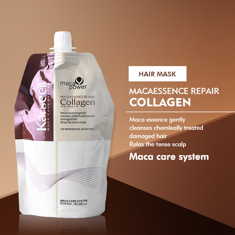 Karseell Collagen Hair Treatment Bag For Dry Damaged & All Hair Types - 500ml
