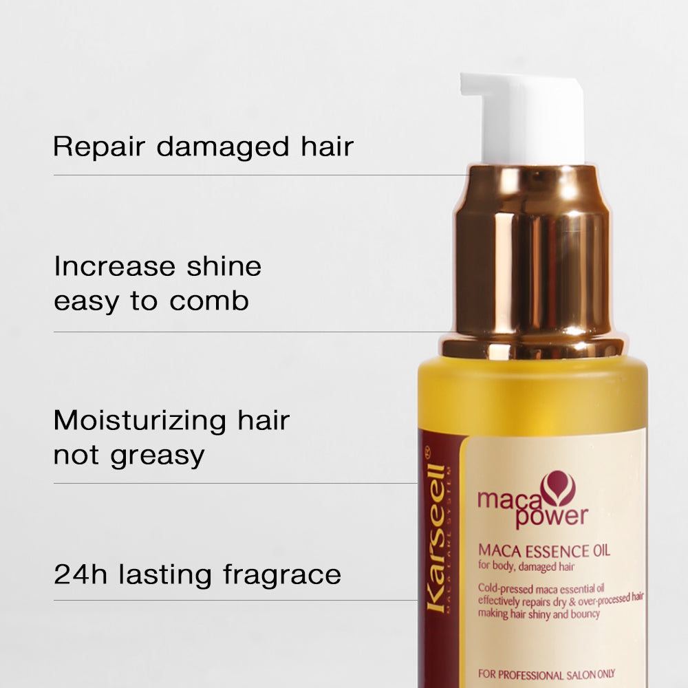 Karseell Moroccan Argan Oil Hair Treatment Serum For Dry Damaged & All Hair Types - 50ml
